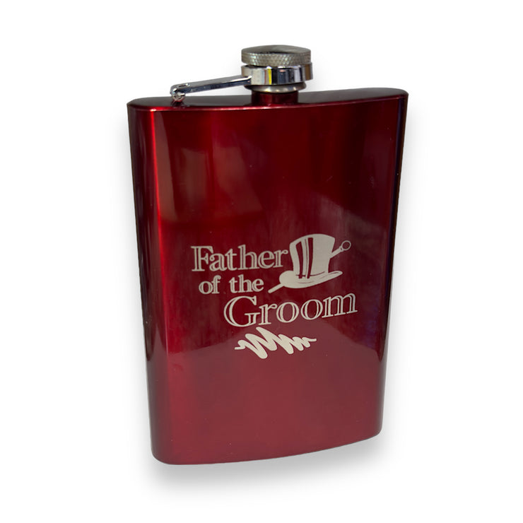 Wedding Party Gifts BEST MAN GROOMSMAN (Flasks and Lighters)