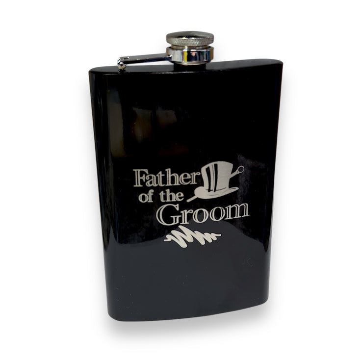 Wedding Party Gifts BEST MAN GROOMSMAN (Flasks and Lighters)