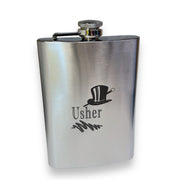 Wedding Party Gifts BEST MAN GROOMSMAN (Flasks and Lighters)