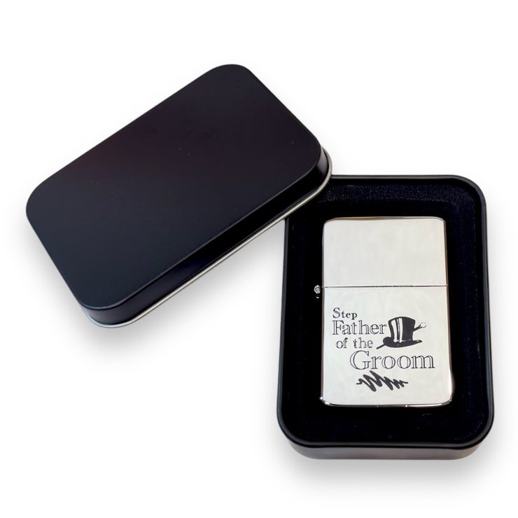 Wedding Party Gifts BEST MAN GROOMSMAN (Flasks and Lighters)