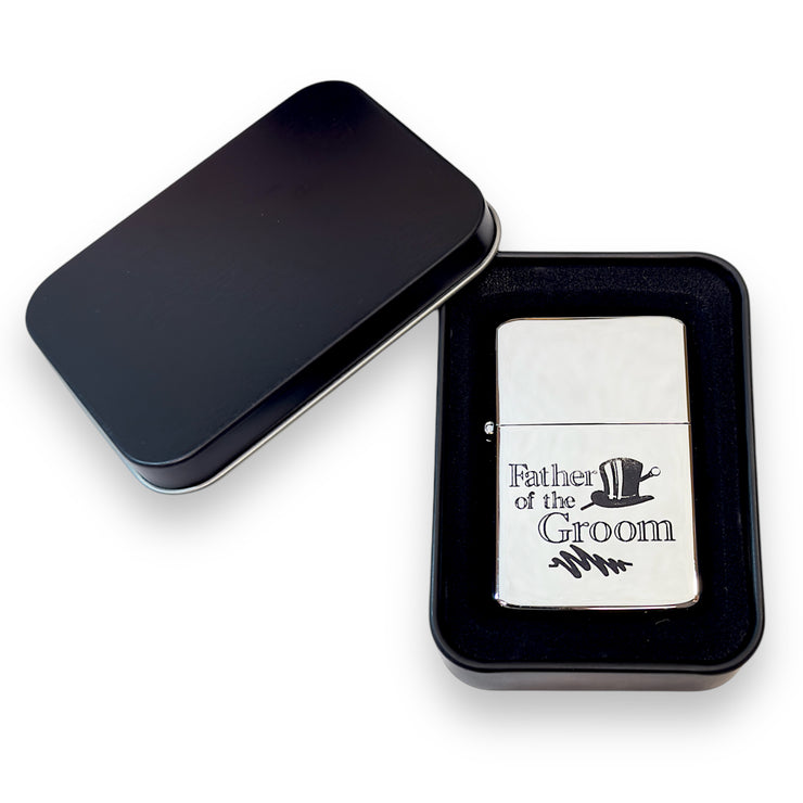 Wedding Party Gifts BEST MAN GROOMSMAN (Flasks and Lighters)