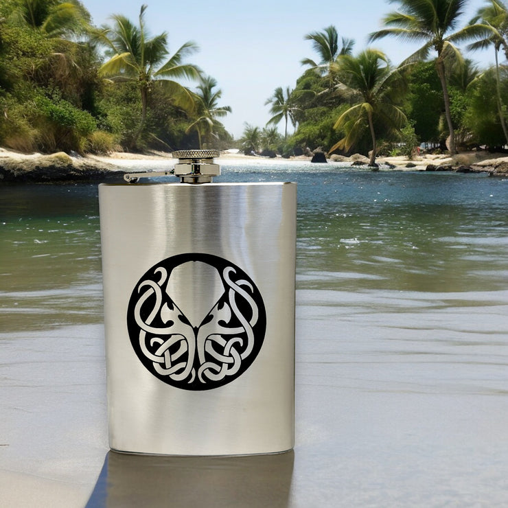 8oz Cthulhu Stainless Steel Flask