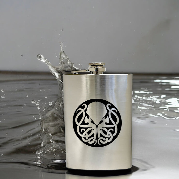 8oz Cthulhu Stainless Steel Flask