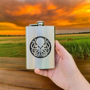 8oz Cthulhu Stainless Steel Flask