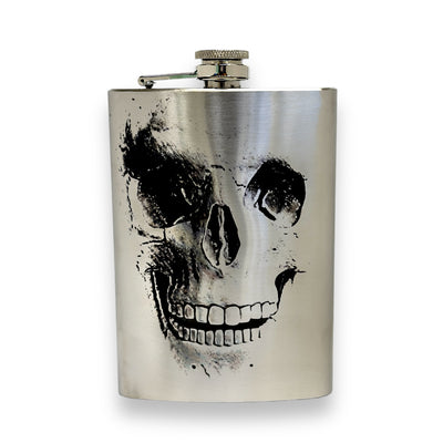 8oz skull Stainless Steel flask