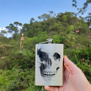 8oz skull Stainless Steel flask