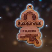 CEDAR I Love you I Know Ornament
