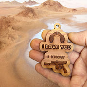 CEDAR I Love you I Know Ornament