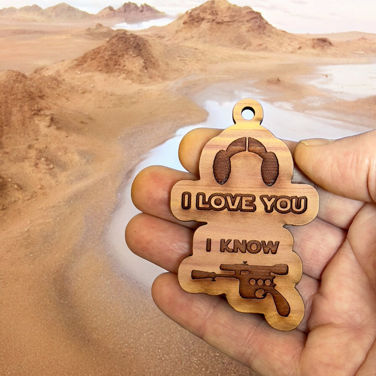 CEDAR I Love you I Know Ornament