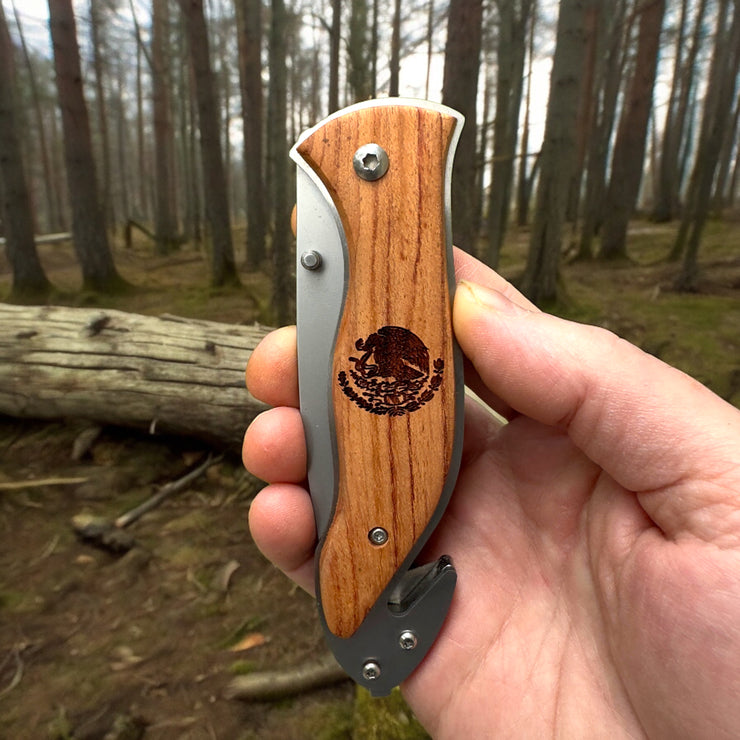 Knife - Mexico Flag 138