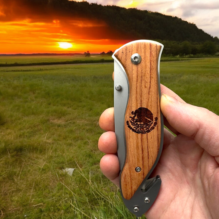 Knife - Mexico Flag 138