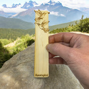 Bookmark - Hummingbird - Birch wood