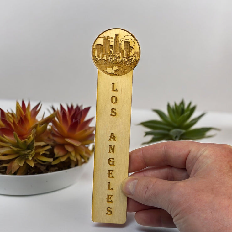 Bookmark - Los Angeles - Birch wood