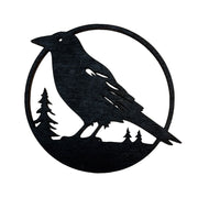 Ornament - Black - Crow Raven