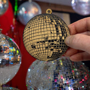Ornament - Black - Disco Ball
