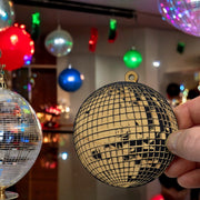 Ornament - Black - Disco Ball