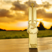 Bookmark - Acoustic Guitar - birch wood