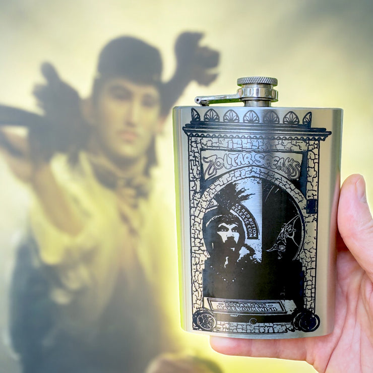 8oz Zoltar Speaks Stainless Steel Flask
