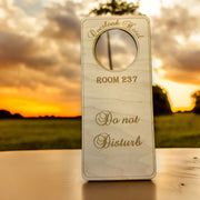 Door Hanger - Overlook Hotel Room 237 9x4in Raw Wood