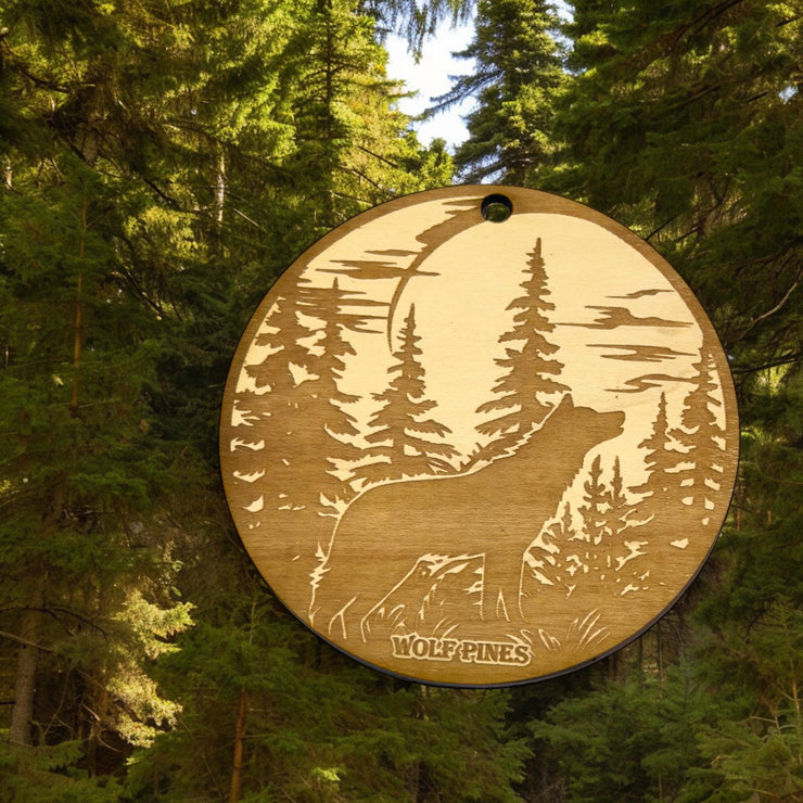 Ornament - Wolf Pines Raw Wood