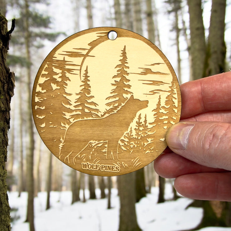 Ornament - Wolf Pines Raw Wood