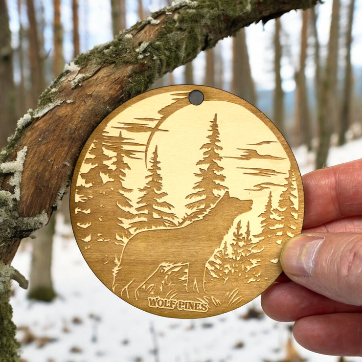 Ornament - Wolf Pines Raw Wood