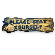 Sign - BLACK - CUSTOM Restaurant Business Cafe Bistro Bar Tavern Fast Food Slow Food BBQ Signs