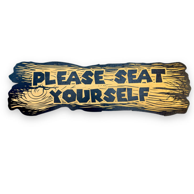 Sign - BLACK - CUSTOM Restaurant Business Cafe Bistro Bar Tavern Fast Food Slow Food BBQ Signs