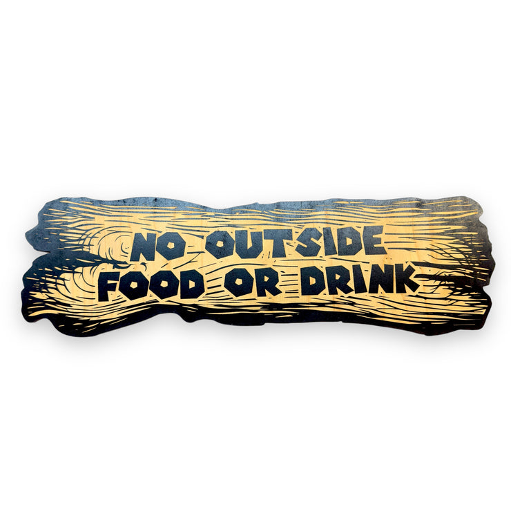 Sign - BLACK - CUSTOM Restaurant Business Cafe Bistro Bar Tavern Fast Food Slow Food BBQ Signs