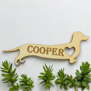Bookmark - PERSONALIZED - Weiner Dog - Dachshund