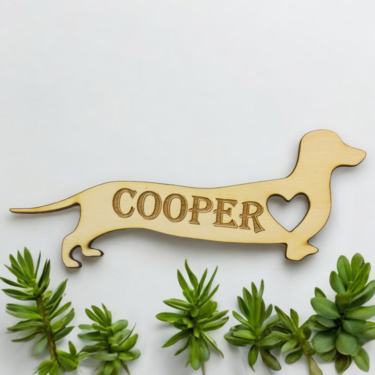 Bookmark - PERSONALIZED - Weiner Dog - Dachshund