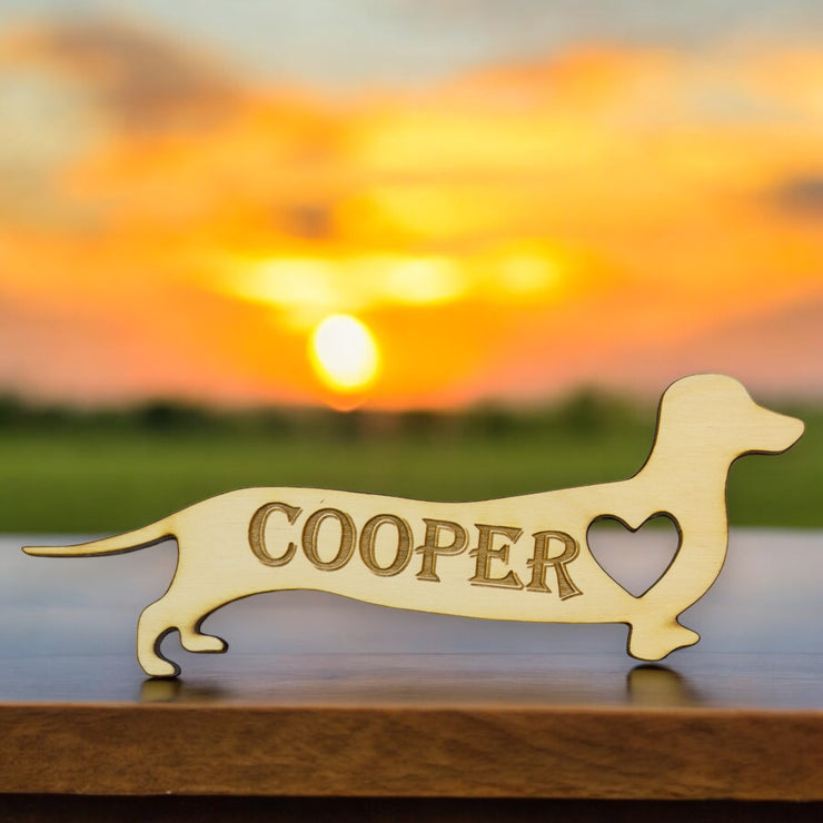 Bookmark - PERSONALIZED - Weiner Dog - Dachshund