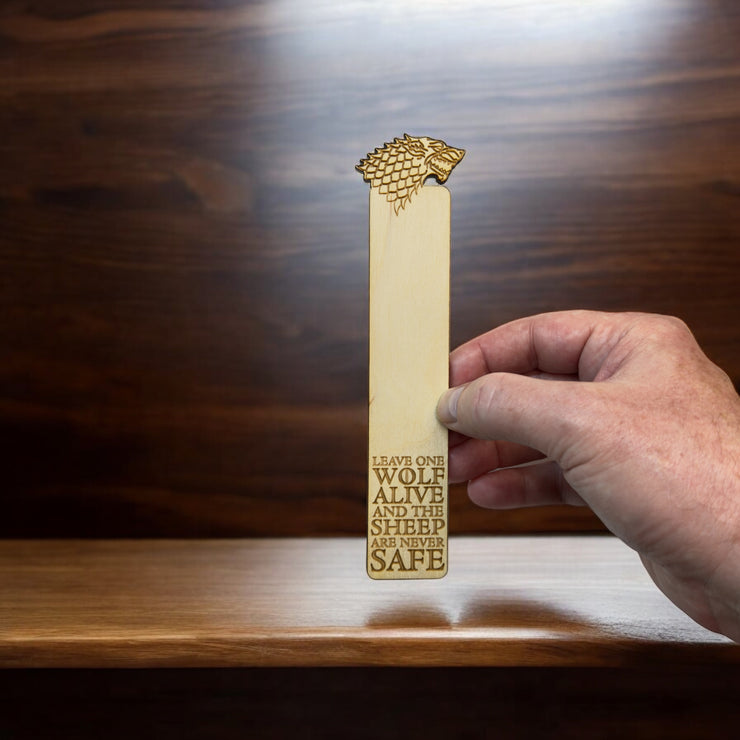 Bookmark - Leave One Wolf Alive