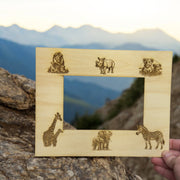 African Safari Animals 8x10 Photo frame insert for 5x7 Picture (FRAME NOT INCLUDED)
