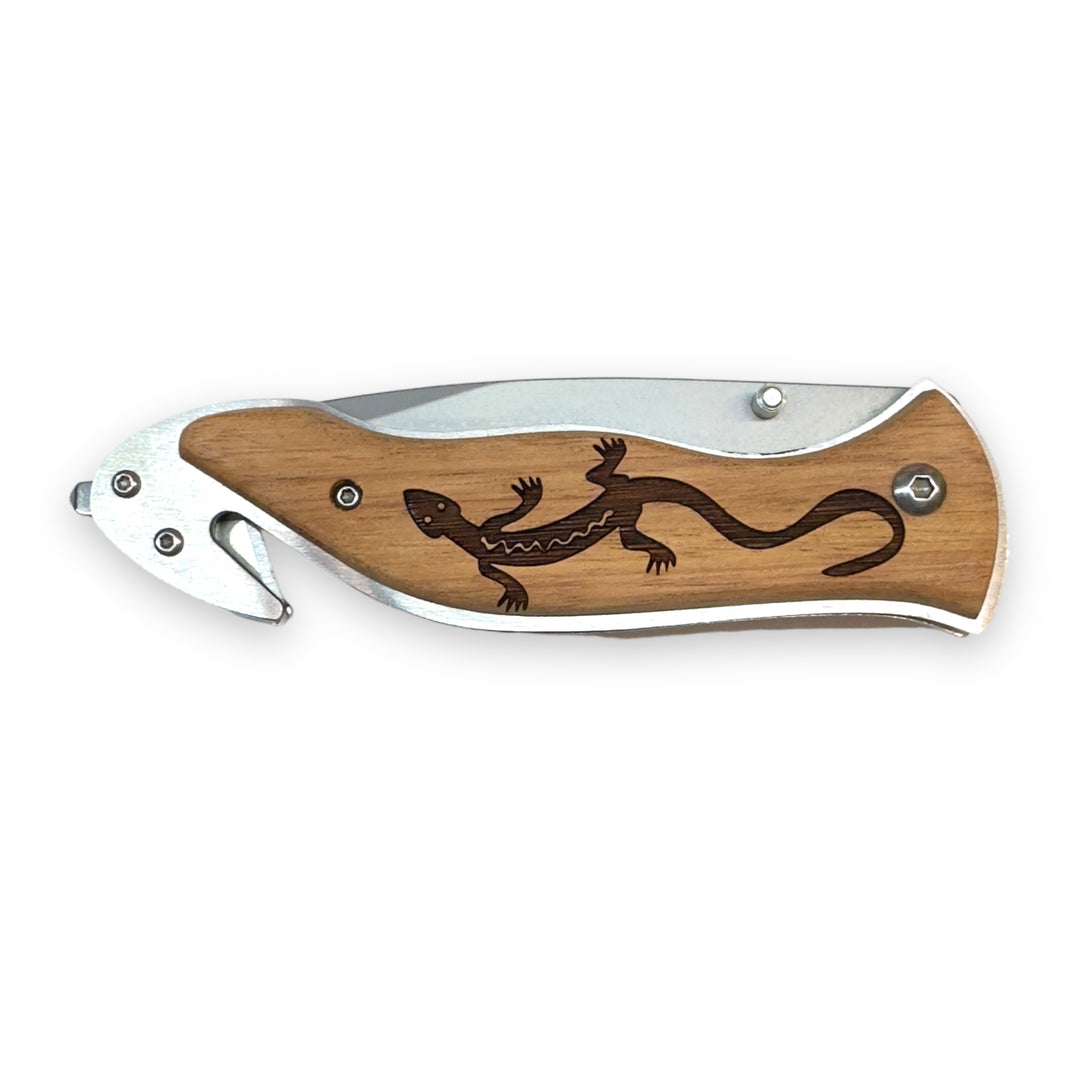 Knife - Tribal Lizard 138 Knife - Tribal Lizard 138