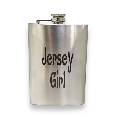 8oz Jersey Girl Stainless Steel Flask