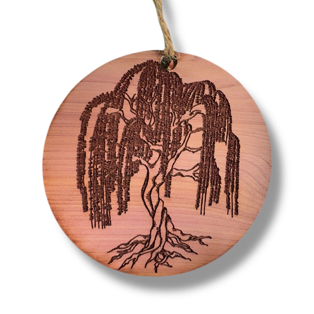珍品　天然 桐木製 琵琶 びわ　妖精図　音質が美しい インテリア Weeping Willow - Cedar Ornament – HipFlaskPlus
