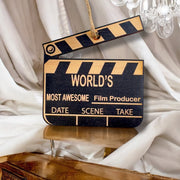 Ornament - Black - Worlds most awesome Film Producer