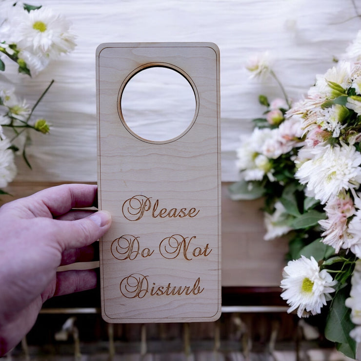 Sign - Please Do Not Disturb Door Sign