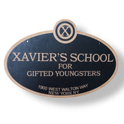 Xavier's PERSONALIZED School for Gifted Youngsters - Black Door Sign 6x9inches