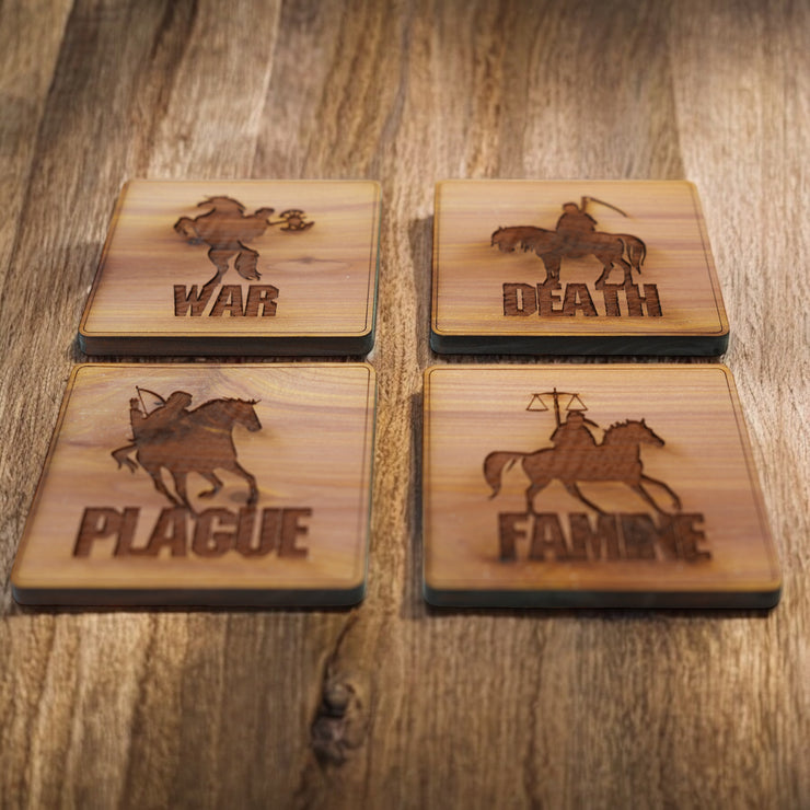 4 Horsemen of the Apocalypse - Biblical gift set