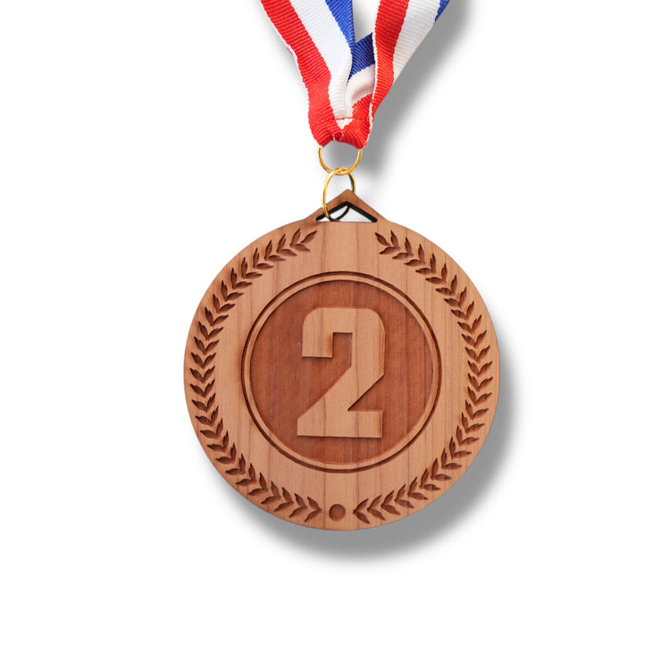 Award - 1st 2nd & 3rd Place Standard Medals - Cedar