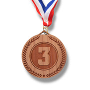 Award - 1st 2nd & 3rd Place Standard Medals - Cedar