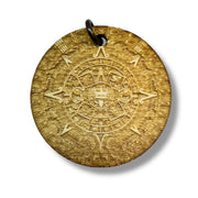 Necklace - Mayan Calendar - Snake and Cable Link chains