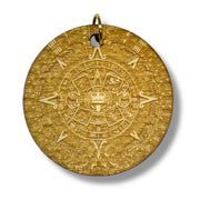 Necklace - Mayan Calendar - Snake and Cable Link chains