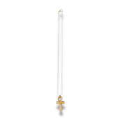 Necklace - Ankh - Key of Life Snake and Cable Link chains - Birch Wood