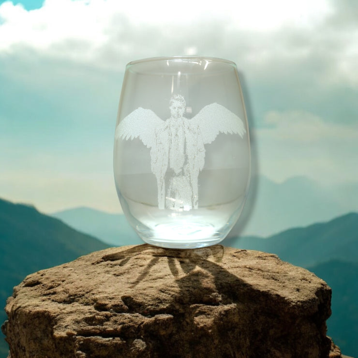 15oz Stemless Wine Glass -   Hey assbut