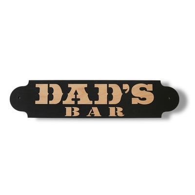 Sign - CUSTOM - Dad's Bar 16x4in