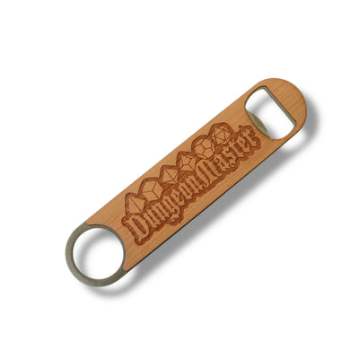 Wooden Bottle Opener - Dungeon Master
