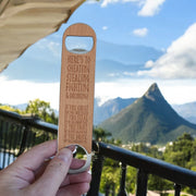 Wooden Bottle Opener - Viking Toast